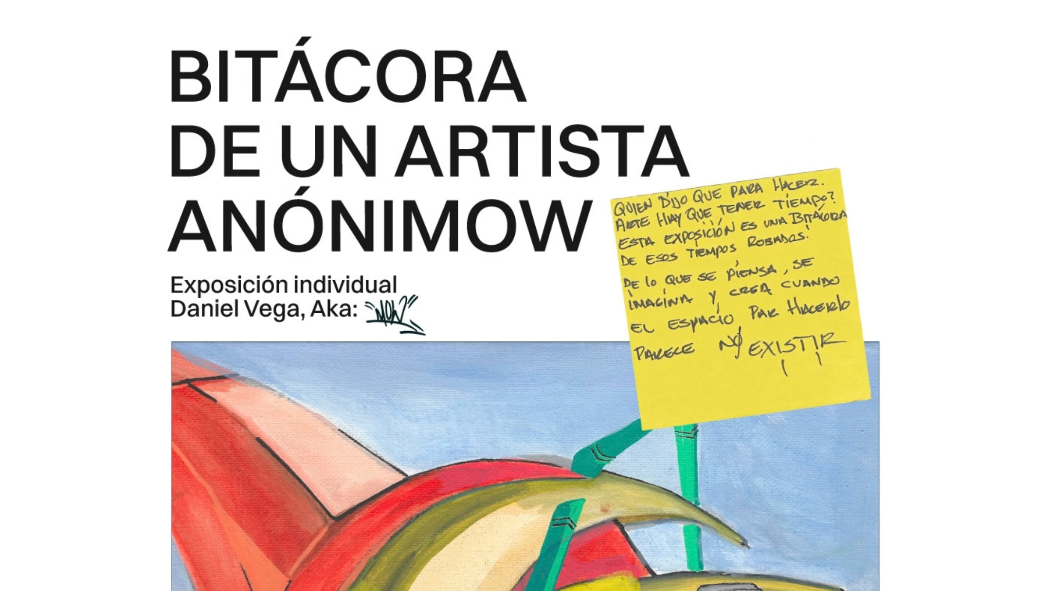 Invitan a exposición ‘Bitácora de un Artista Anónimow’