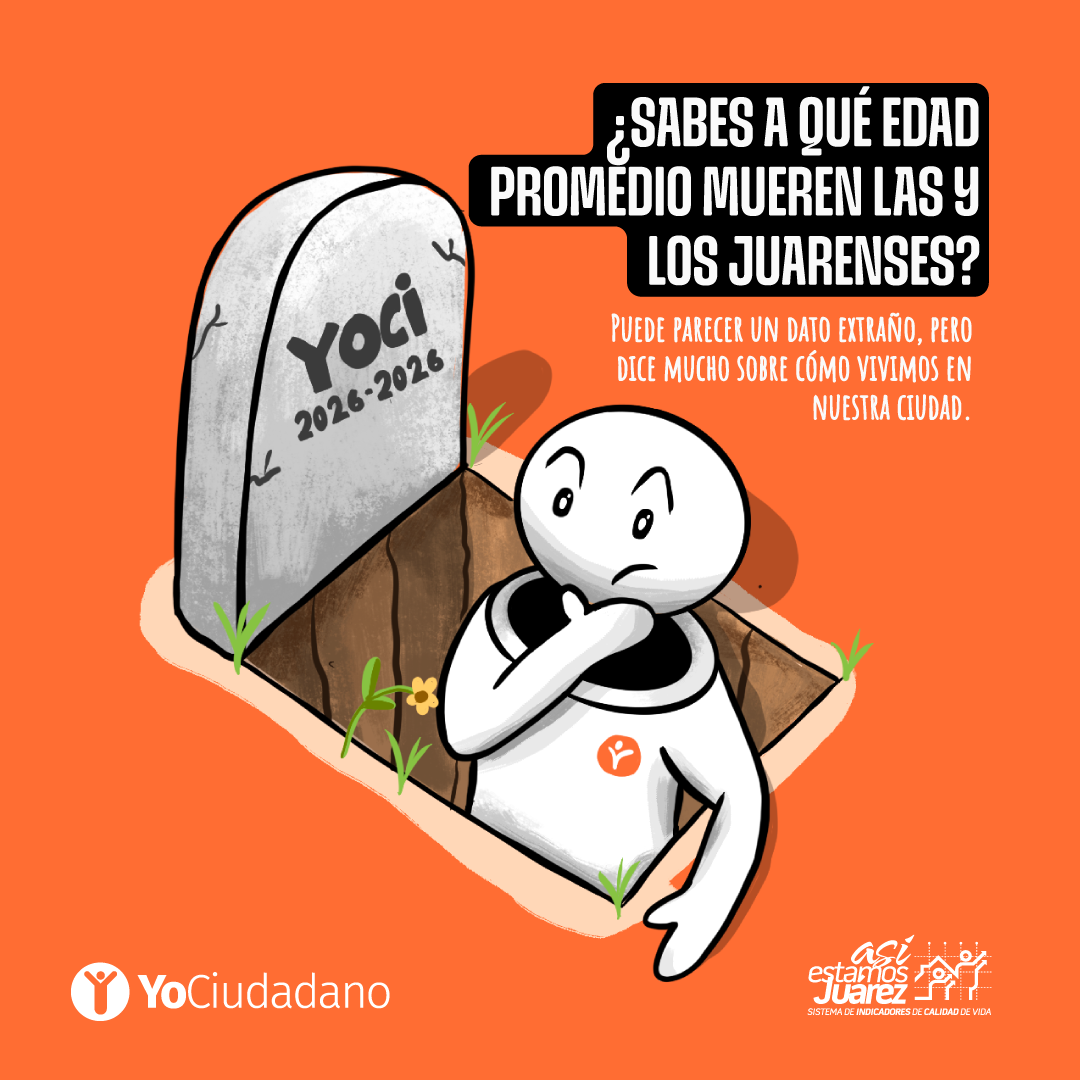 ¿Sabes a qué edad promedio mueren las y los juarenses? (1 de 2)